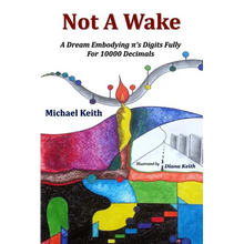 Not A Wake: A dream embodying (pi)'s digits fully for 10000 decimals