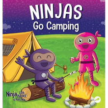 Ninjas Go Camping: A Rhyming Children's Book About Camping - Hardcover