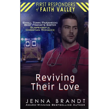 Reviving Their Love: Small Town Paramedic, Best Friend's Sister, Christian Suspenseful Romance - Paperback