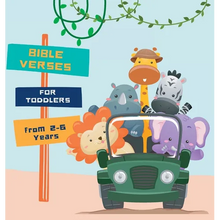 Bible Verses for Toddlers from 2-6 years old - Hardcover