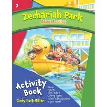 Zechariah Park: Adam's Landing Activity Book - Paperback