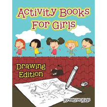 Activity Books For Girls Drawing Edition - Paperback