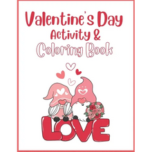 Valentine's Day Activity & Coloring Book - Paperback