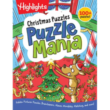 Christmas Puzzles: Kids Christmas Puzzle Book with Mazes, Hidden Pictures, Matching Games and More Than 100 Holiday Activities for Kids 6 and Up
