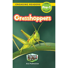 Grasshoppers: Backyard Bugs and Creepy-Crawlies (Engaging Readers, Level Pre-1) - Hardcover
