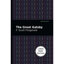 The Great Gatsby: Large Print Edition - Paperback
