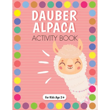 Dot Marker Alpaca Activity Book for Kids for Pre-K and Kindergarten.