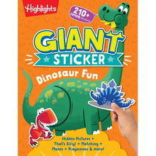 Giant Sticker Dinosaur Fun
