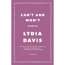 Can't and Won't: Stories