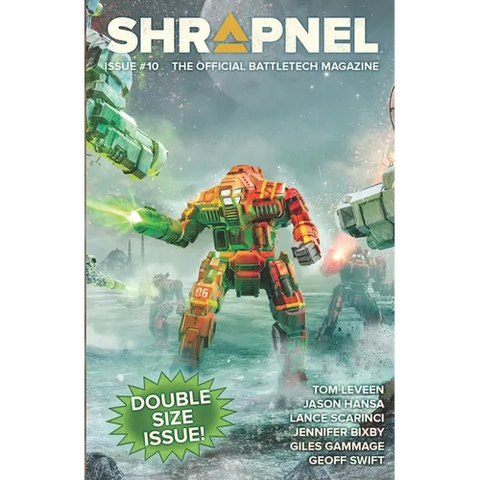 BattleTech: Shrapnel, Issue #10 (The Official BattleTech Magazine)