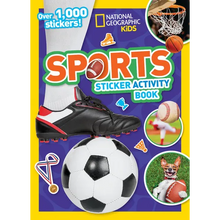 National Geographic Kids Sports Sticker Activity Book: Over 1,000 Stickers! - Paperback