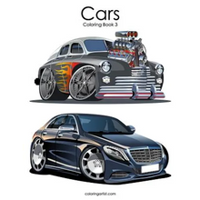Cars Coloring Book 3 - Paperback