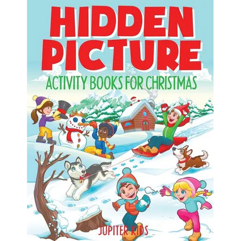 Hidden Picture Activity Books for Christmas