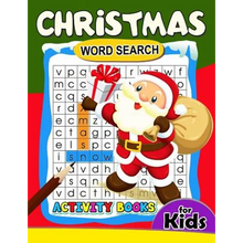 Christmas Word Search Activity Book for Kids: Activity book for boy, girls, kids Ages 2-4,3-5,4-8 - Paperback