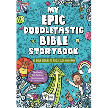 My Epic, Doodletastic Bible Storybook: 60 Bible Stories to Read, Color, and Draw - Paperback