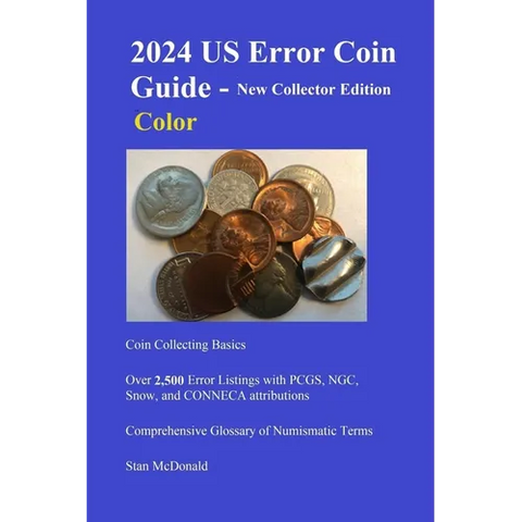 2024 US Error Coin Guide - New Collector Edition - Color