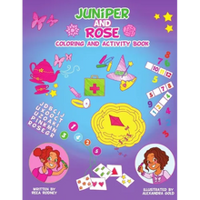 Juniper and Rose Coloring and Activity Book - Paperback