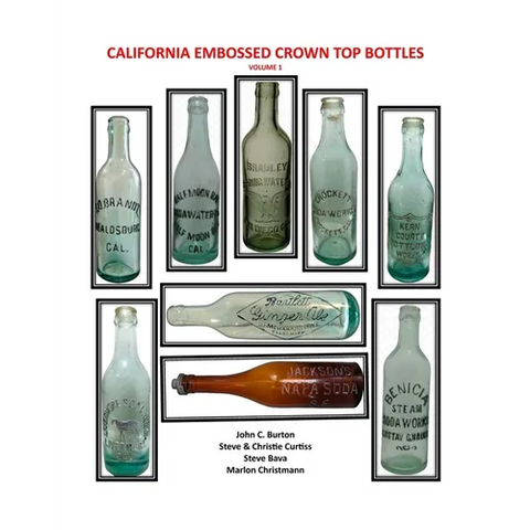 California Embossed Crown Top Bottles