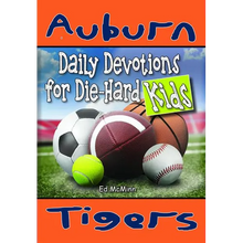Daily Devotions for Die-Hard Kids Auburn Tigers - Paperback