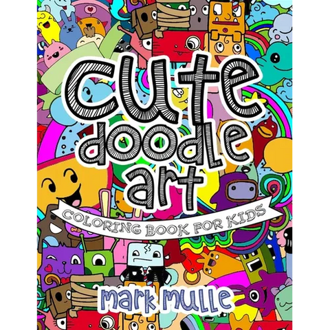 Cute Doodle Art Coloring Book For Kids