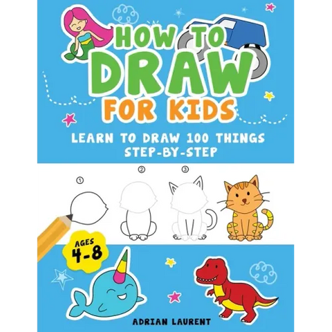 How to Draw People for Kids 4-8: Learn to Draw 101 Fun People with Simple Step by Step Drawings for Children