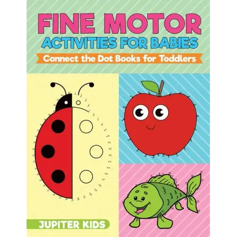 Fine Motor Activities for Babies - Connect the Dot Books for Toddlers