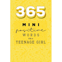 365 Positive Words for a Teenage Girl Mini Edition: Yellow