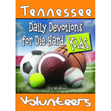 Daily Devotions for Die-Hard Kids Tennessee Volunteers - Paperback
