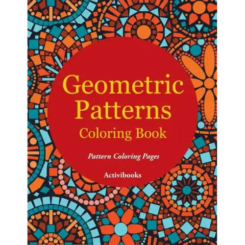 Geometric Patterns Coloring Book - Pattern Coloring Pages