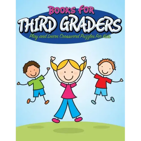 Books For Third Graders: Play and Learn Crossword Puzzles For Kids