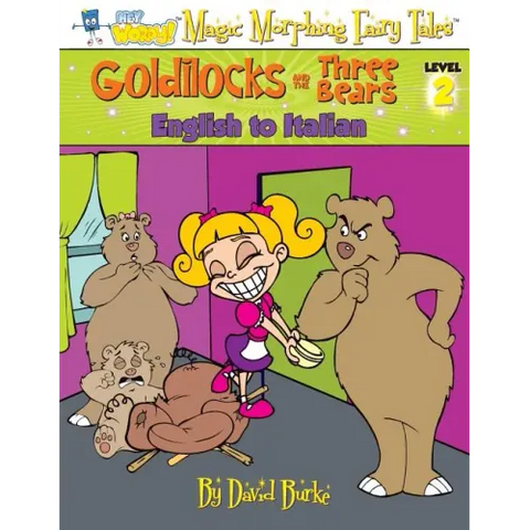 Goldilocks and the Three Bears: English to Italian, Level 2