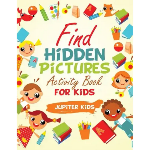 Find Hidden Pictures Activity Book for Kids