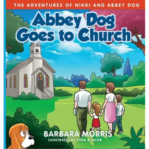 Abbey Dog Goes to Church