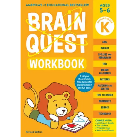 Brain Quest Workbook: Kindergarten Revised Edition