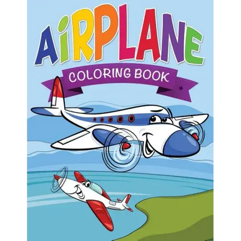Airplane Coloring Book for Kids