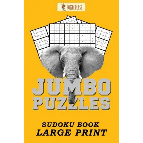 Jumbo Puzzles: Sudoku Book Large Print