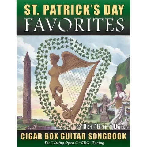 St. Patrick's Day Favorites Cigar Box Guitar Songbook: Tablature, Chords & Lyrics for 35 Beloved Irish Songs Perfect for Celebrating St. Patrick's Day