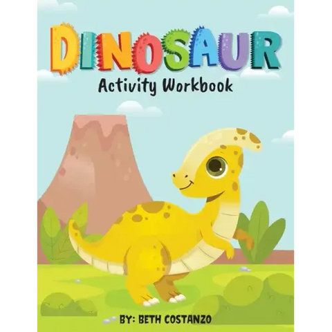 Dinosaur Activity Workbook for Kids 3-8