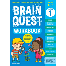 Brain Quest Workbook: 1st Grade Revised Edition - Paperback