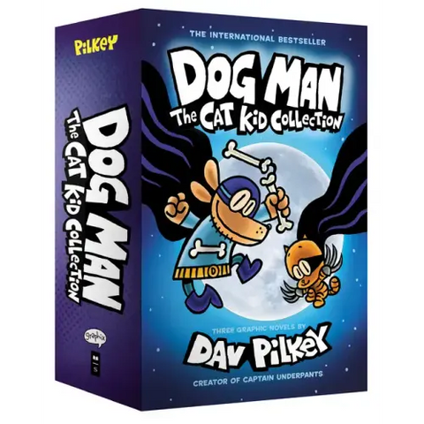 Dog Man: The Cat Kid Collection: From the Creator of Captain Underpants (Dog Man #4-6 Box Set)