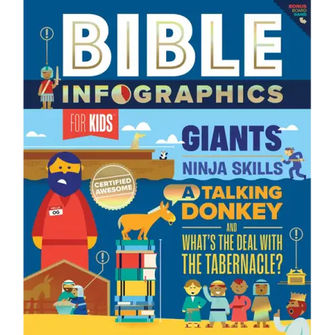 Bible Infographics for Kids: Giants, Ninja Skills, a Talking Donkey, and What's the Deal with the Tabernacle?