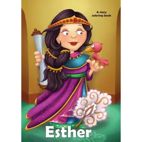 Esther Coloring Book: A story coloring book