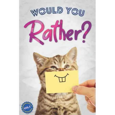 Would You Rather?: The Book Of Silly, Challenging, and Downright Hilarious Questions for Kids, Teens, and Adults(Game Book Gift Ideas)(Vol.1)