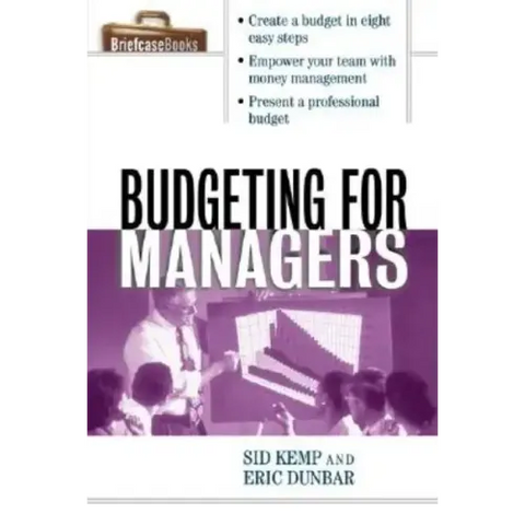 Budgeting for Managers
