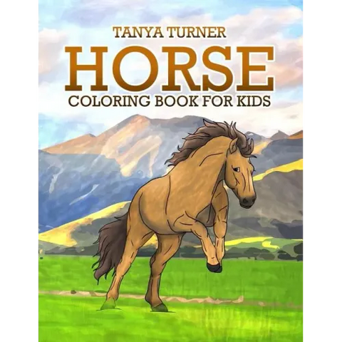 Horse Coloring Book: Horse Coloring Pages for Kids