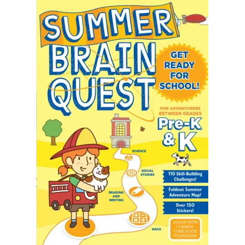 Summer Brain Quest: For Adventures Between Grades Pre-K & K