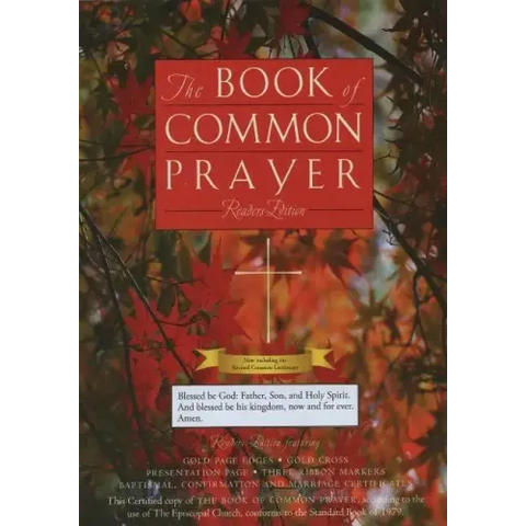 1979 Book of Common Prayer, Reader's Edition, Genuine Leather