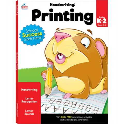 Handwriting: Printing Workbook