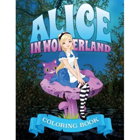 Alice in Wonderland Coloring Book