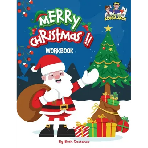 Christmas Activity Workbook for Kids 2-6